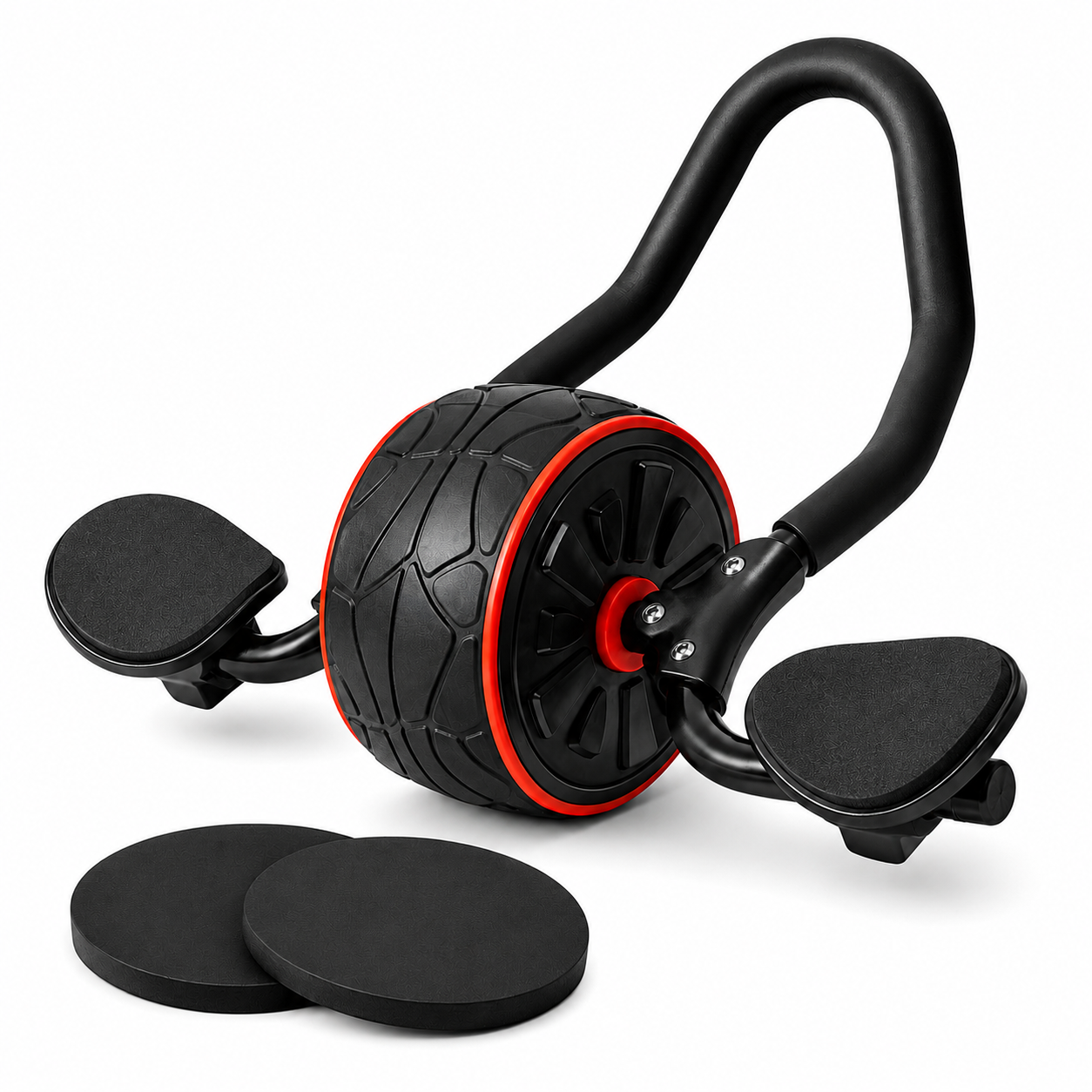 360° Ab Roller with Elbow Support & Knee Pads