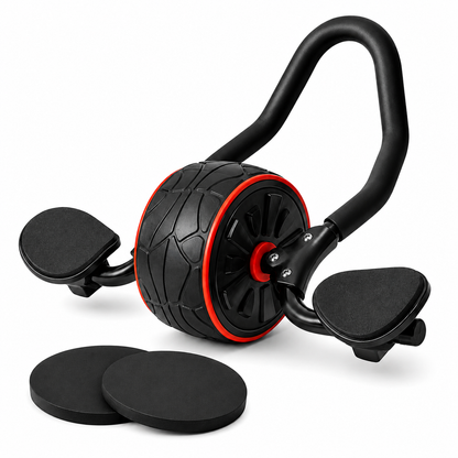360° Ab Roller with Elbow Support & Knee Pads